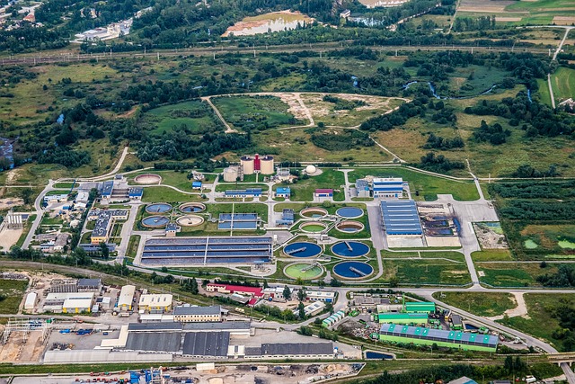 Image of Advanced Wastewater Treatment Plant in China
