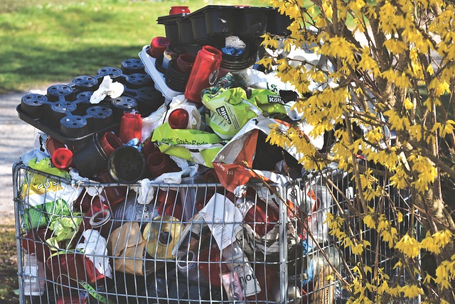 A pile of waste and garbage, representing the urgent need for innovative solutions by climate tech start-ups in Southeast Asia to address environmental challenges.